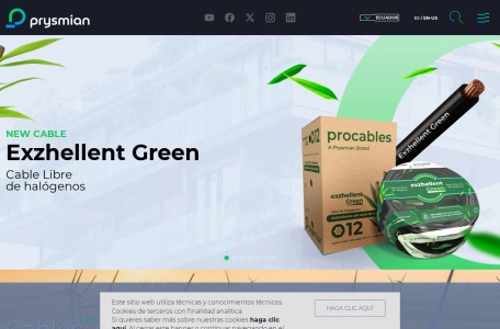Prysmian – Líder Mundial en Soluciones de Cables y Sistemas de Energía