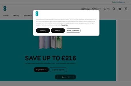 EE – 英国领先的5G、4G移动网络与光纤宽带提供商