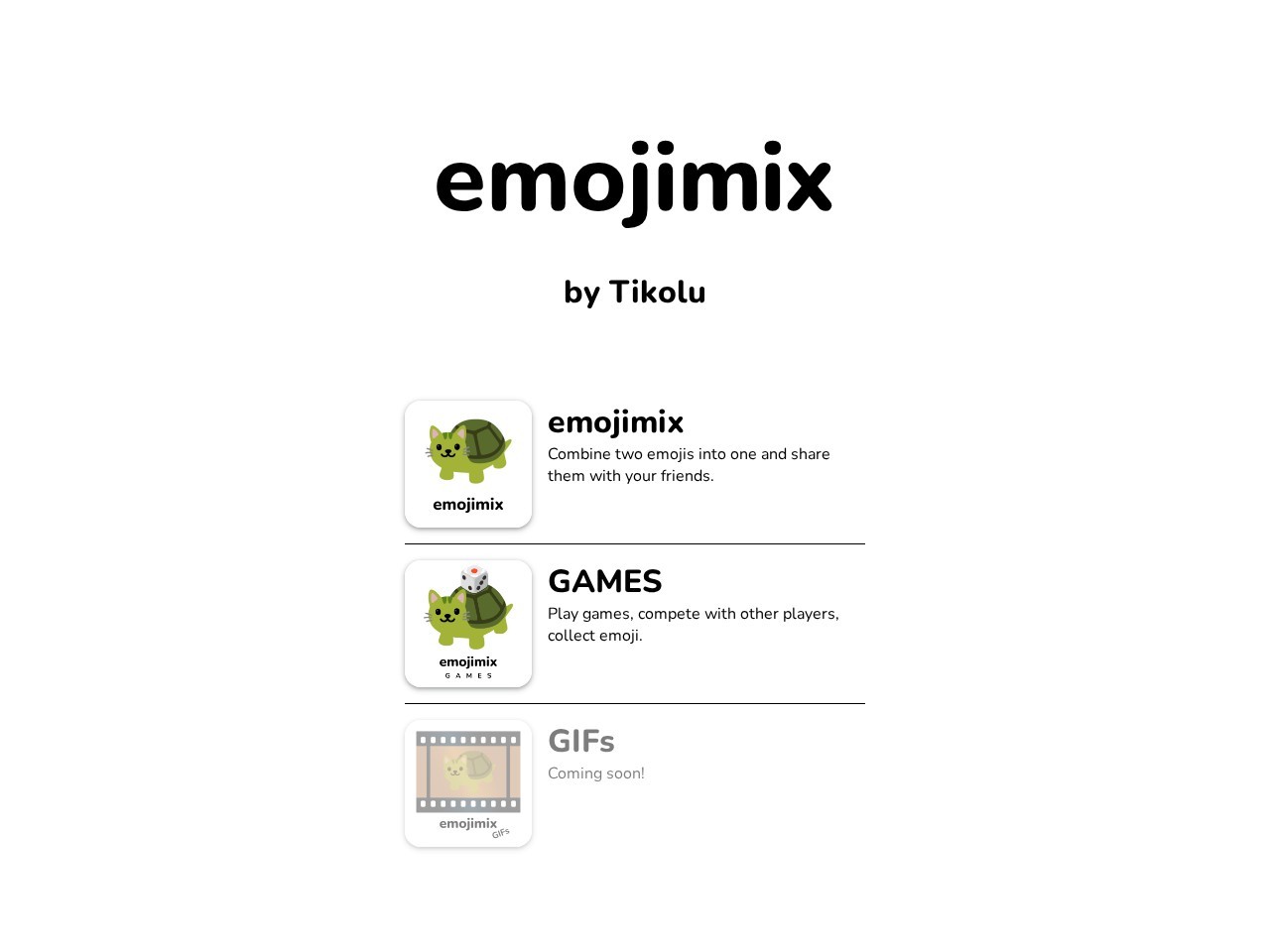 Emojimix