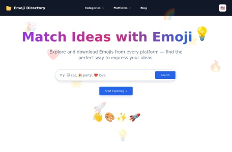 Emoji Directory-我爱网址导航