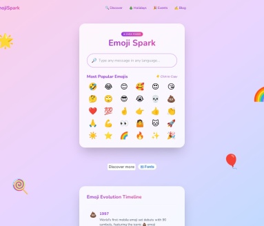Emoji Spark ✨