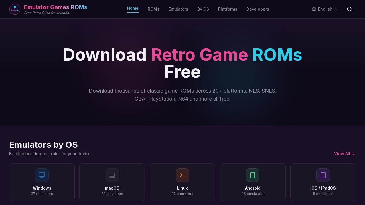 Emulator Games