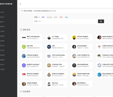英语学习资源导航