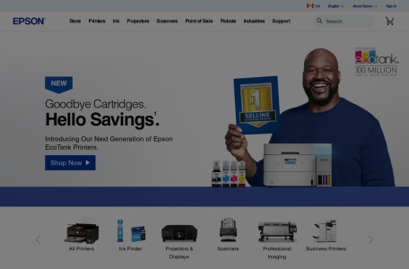 Epson Canada – 全球技术领导者，提供打印机、投影仪及自动化解决方案