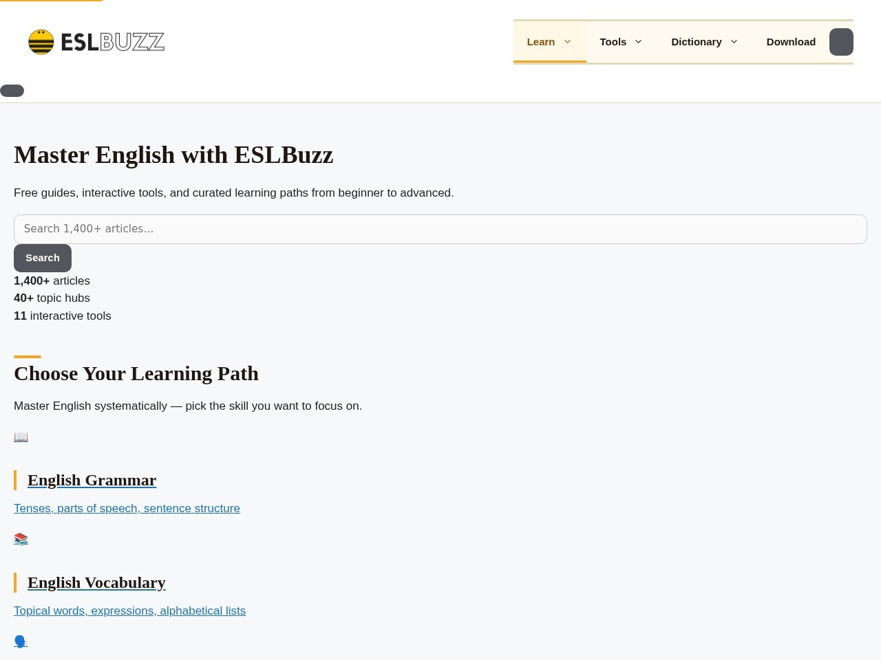 ESLBUZZ