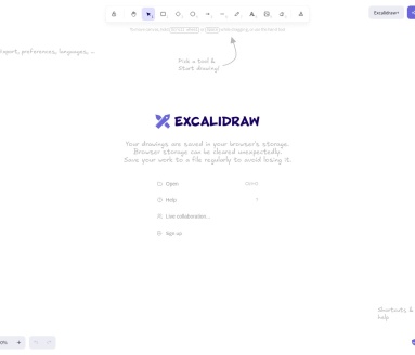 Excalidraw Whiteboard