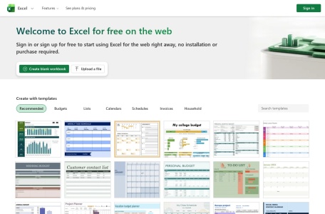 微软在线Excel