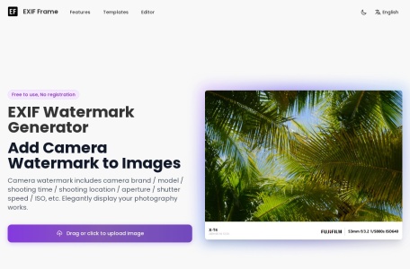 EXIF Frame-我爱网址导航