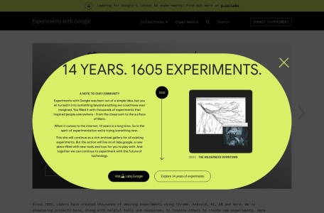 Experiments with Google