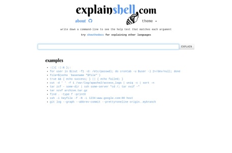 explainshell.com