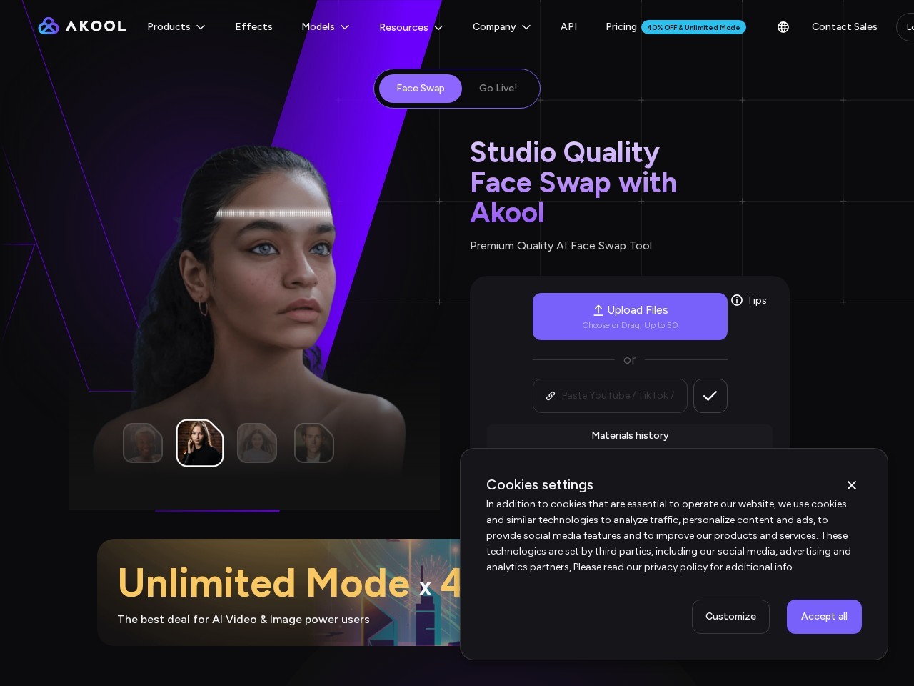 Face Swap – 几秒钟内即可在线换脸