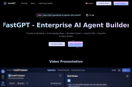 FastGPT – AI知识库