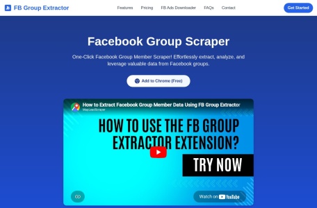 FB Group AI Extractor