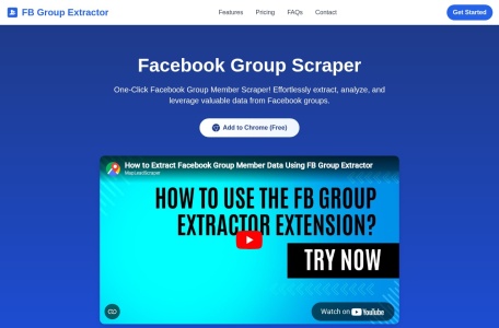FB Group AI Extractor