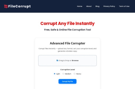 FileCorrupt-我爱网址导航