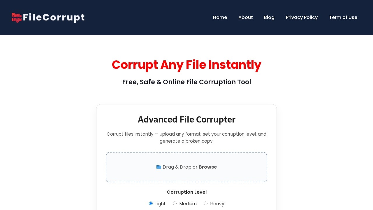 FileCorrupt