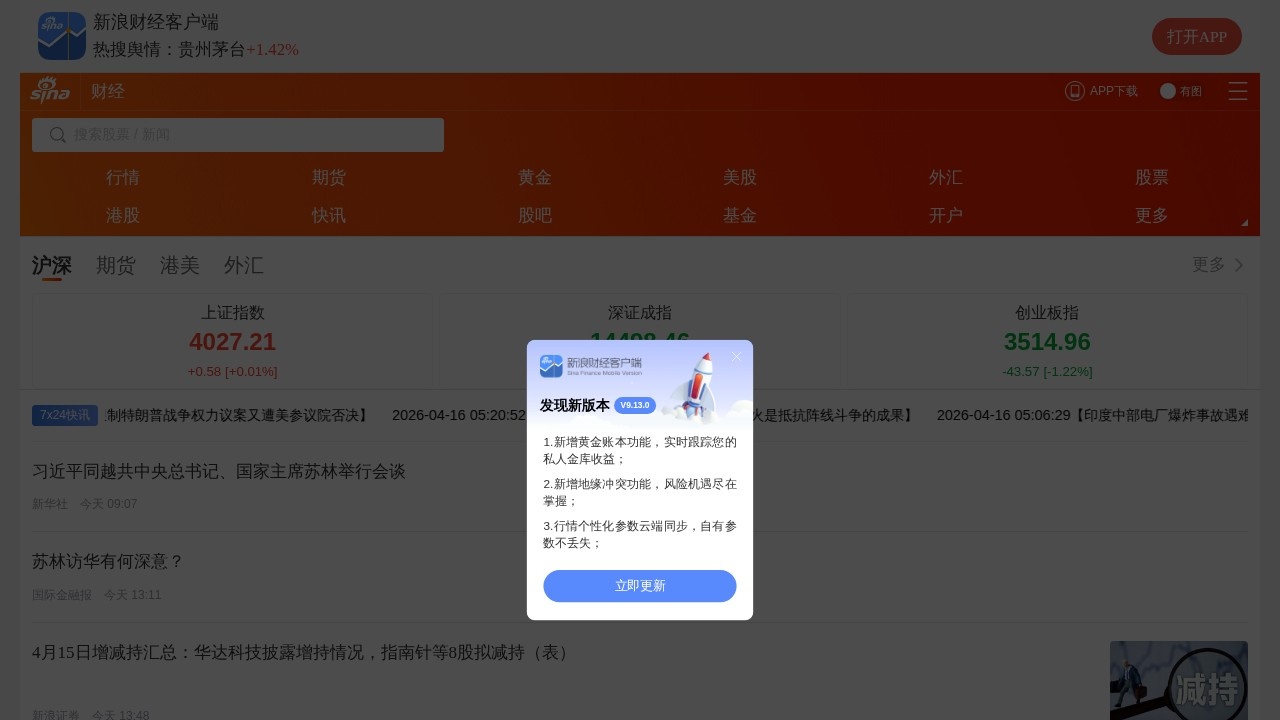 新浪财经