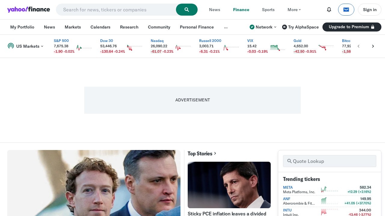 Yahoo Finance