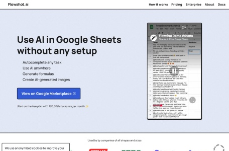 Flowshot – Google Sheets AI插件