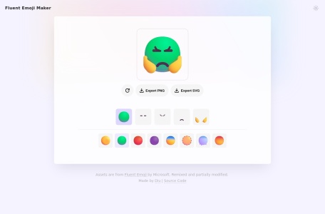 Fluent Emoji Maker-我爱网址导航
