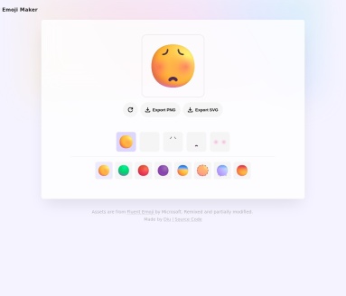 Fluent Emoji Maker