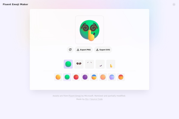 Fluent Emoji Maker