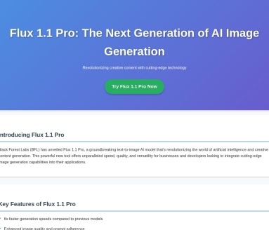 FLUX 1.1 Pro