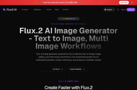 Flux.2 AI 图像生成器