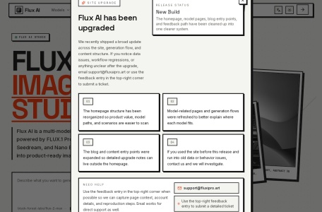 Flux AI Image Generator翻译站点