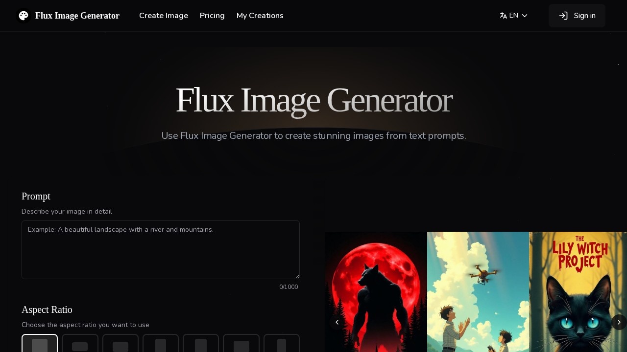 Flux Image Generator