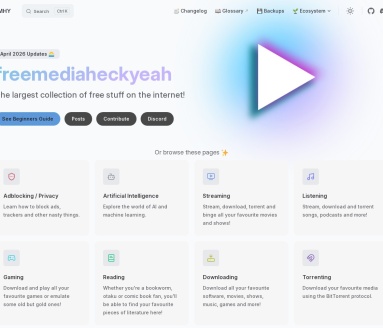 免费资源导航索引平台