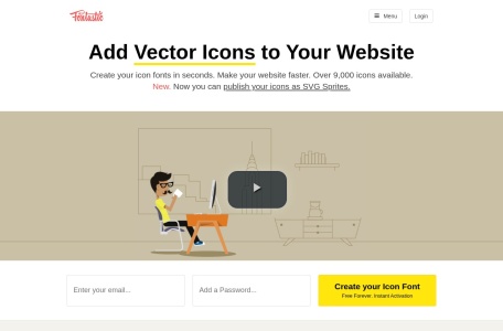 在线生成图标字体