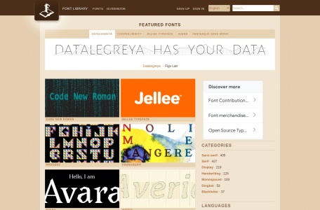 Font Library-我爱网址导航