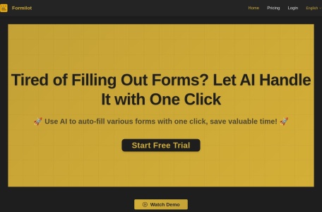 Formilot – AI智能表单填充