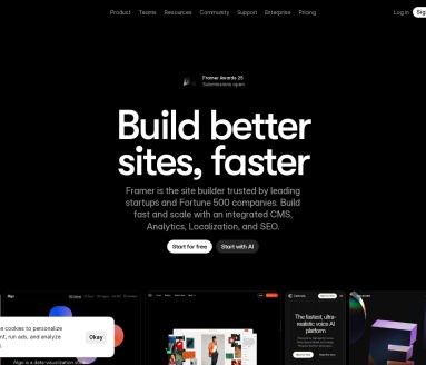 Framer-成功从网站开始