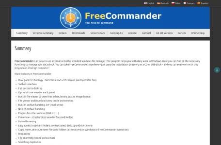 FreeCommander-我爱网址导航