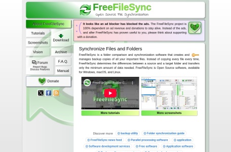 文件同步备份工具