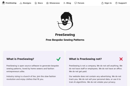 FreeSewing-我爱网址导航