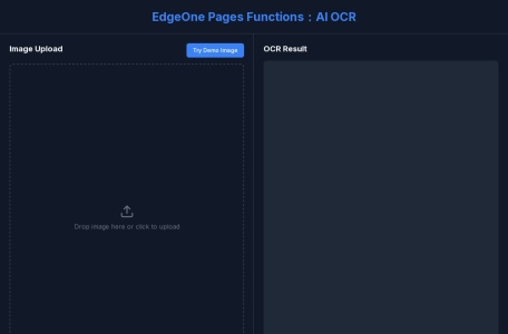 EdgeOne Pages Functions AI OCR