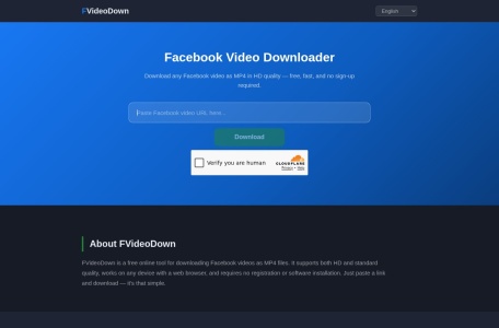 FvideDown 视频下载