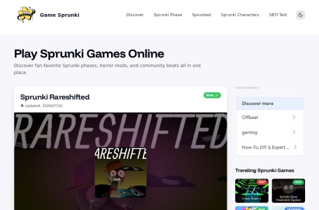Game Sprunki