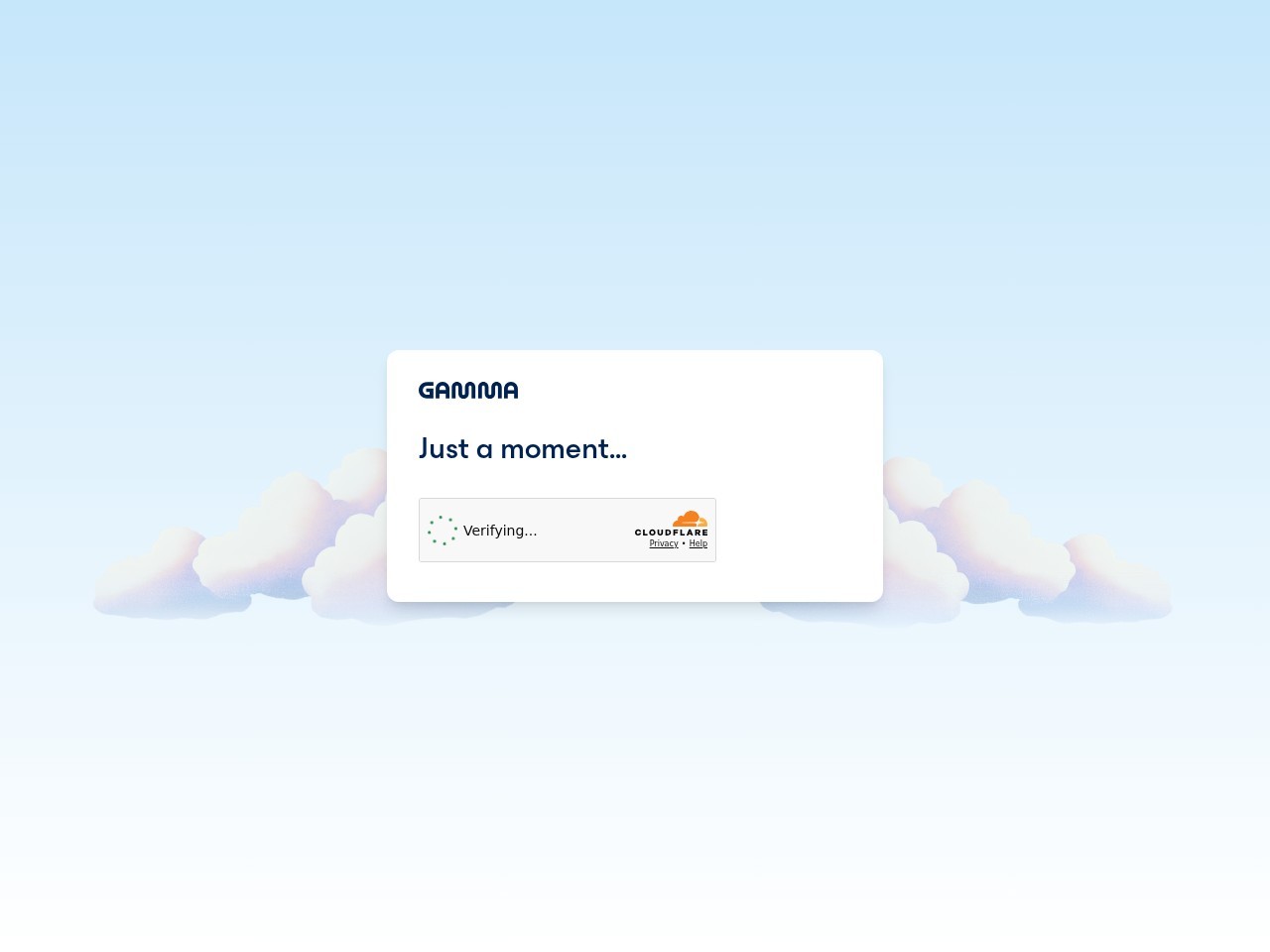 Gamma – AI在线创建PPT演示文稿