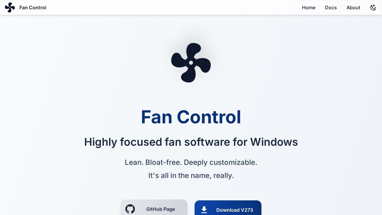 Fan Control电脑风扇调速软件