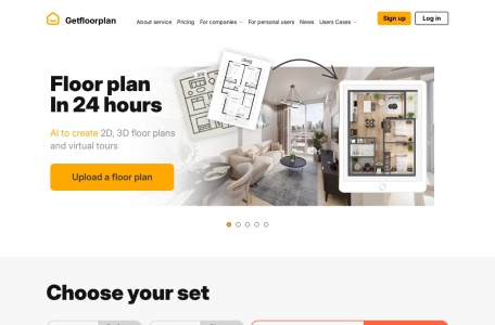 Getfloorplan——在线智能3D平面设计工具