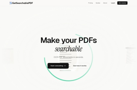 GetSearchablePDF