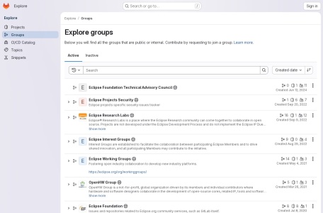 Eclipse GitLab