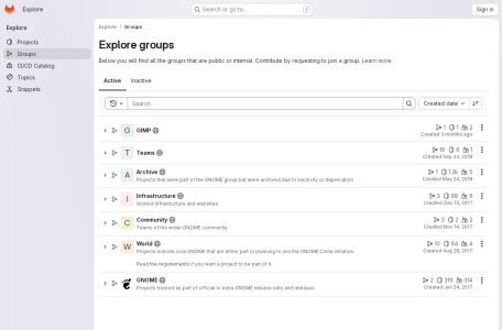 GNOME GitLab