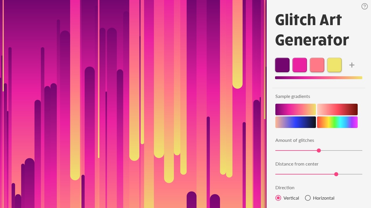 Glitch Art Generator