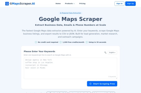 GMapsScraper.AI