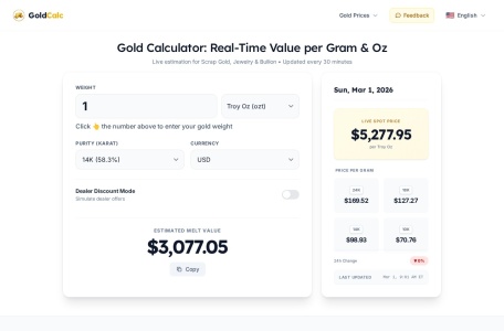 GoldCalc